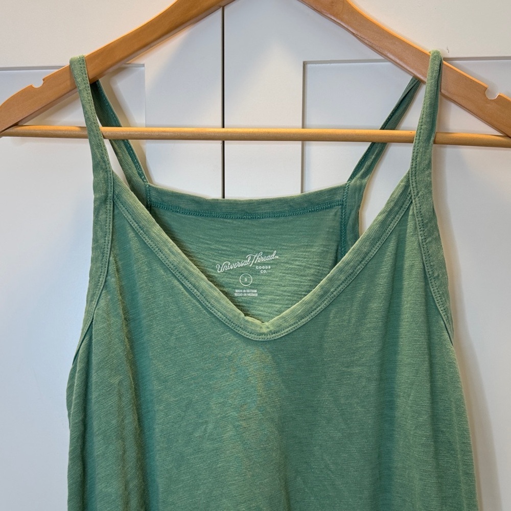 Universal threads Green Sleeveless Dress Small - Picture 2 of 9